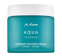 M. Asam Aqua Intense Supreme Hyaluron Cream (50 ml) - Crema hidratante sin perfume con hialurón, complejo hidratante de 120 horas, efecto antiarrugas, textura ligera