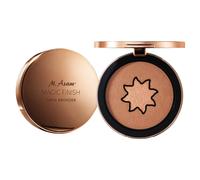 M. Asam Magic Acabado Satin Bronzer Amber & Walnut (0.22 oz)-Bronceador 4-en-1 Polvo Toque de satn Touch-Soft-Soft con pigmentos de color ultra fina