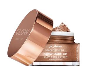 M. Asam MAGIC FINISH Glow Make-up Summer Glow (30ml) - Base De Maquillaje Efecto Glow Con Primer Maquillaje Y Corrector Iluminador Ojeras, Highlighter Makeup Con Acabado Natural