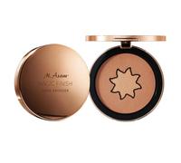 M. Asam Magic Finish Satin Bronzer Gold & Hazel (6,5 g) - Polvo de bronceador altamente pigmentado, maquillaje con vitamina E, colorete en polvo para un efecto bronceador suave individual