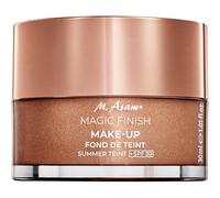 M. Asam Magic Finish Summer Teint Make-Up Mousse (30 ml) - Primer 4en1, Base, Corrector y Polvo con Cobertura Graduable, Vegano, Para Tonos de Piel Medios a Oscuros