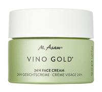 M. Asam VINO GOLD Crema Facial 24h (100 ml) - Crema hidratante facial de día & de noche con Aloe Vera y Aceite de Pepita de Uva Bio, Antiarrugas & reafirmante, Para piel normal a mixta, vegana