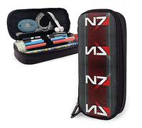 M-Ass Eff-Ect N7 - Estuche de piel para lápices de gran capacidad, con múltiples ranuras para lápices, para oficina media, universidad, adultos y niños