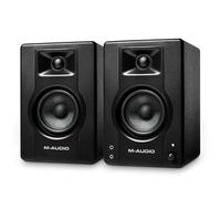 M-AUDIO BX3 Par 3.5 Pulgadas Monitores de Estudio, Altavoces Autoamplificados para PC para Videojuegos, producción Musical, transmisiones en Directo, Podcast