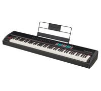 M-Audio Hammer 88 Pro - controlador de piano con teclado MIDI USB de 88 teclas contrapesadas con acción de martillo, beat pads, más pack de sonidos de Native Instruments (integración de NKS)
