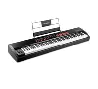 M-AUDIO Hammer 88 Pro Controlador MIDI con Teclas Ponderadas | 88 Teclas Ponderadas con Aftertouch, 16 Pads de Ritmo, 9 Faders, Suite de Software de Produccion Incluida