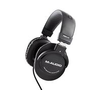 M-Audio HDH40 - Auriculares de estudio con diseño cerrado, diadema flexible y cable de 2,7 m para grabación y monitorización en estudio, podcasts, etc