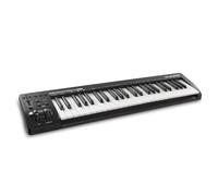 M-AUDIO Keystation 49 MK3 Teclado Controlador MIDI USB Compacto de 49 Teclas con Controles Asignables, Ruedas de Cambio de Tono/Modulación, Conectividad Plug-and-Play (Mac/PC) y Software Incluida