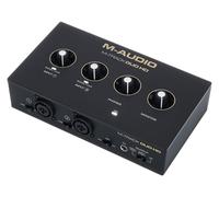 M-Audio M-Track Duo HD Interfaz de Audio USB-C 24bit, 192kHz para Grabación, Streaming, Podcasting, 2 Entradas XLR TRS, 2 Salidas TRS, Suite de Software