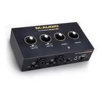 M-Audio M-Track Duo HD Interfaz de Audio USB-C 24bit, 192kHz para Grabación, Streaming, Podcasting, 2 Entradas XLR TRS, 2 Salidas TRS, Suite de Software