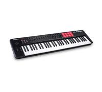M-AUDIO Oxygen 61 MKV Controlador de Teclado USB MIDI | 61 Teclas Sensibles, 8 Pads, 8 Mandos, 9 Faders y Software DAW Incluido, para Produccion Musical