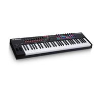 M-AUDIO Oxygen Pro 61 Controlador de Teclado USB MIDI | 61 Teclas Sensibles, 16 Pads, 8 Mandos, 9 Faders y Software DAW Incluido, para Produccion Musical