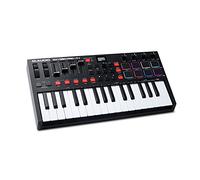 M-AUDIO Oxygen Pro Mini 32-Key USB MIDI Keyboard Controller para MacOS y WinOS, con Beat Pads, asignables perillas y faders, y Native Instruments Sound Pack (NKS Integración)