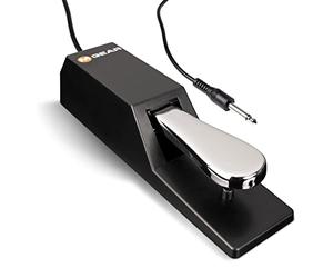 M-AUDIO SP-2 Pedal de Sustain Universal | Pedal Estilo Piano Clasico, Compatibilidad Universal con Teclados MIDI y Sintetizadores