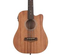 M-Bass - Micrograves acústico-eléctrico a escala de 23 pulgadas con bolsa de concierto