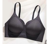(M, Black) Breathable Invisible Bras Fashion Lingerie for Ladies The New Plus Size Bras Lingerie Sexy Woman Push Up Bra for Women Underwear