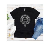 (M,black)Sing Me A Song of A Lass That Is Gone T Shirt Outlander Book Series Shirt Jamie Fraser T-Shirt Women Graphic Tee Casual Tops