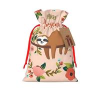M - Bolsas de Navidad - You Are Awesome Sloth Print Goody - Bolsa de regalo para cumpleaños, bodas