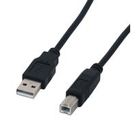 M.C.L MCL MC922ABE-2M/N - Cable de conexión USB 2.0 A a B (1,80 m), color negro