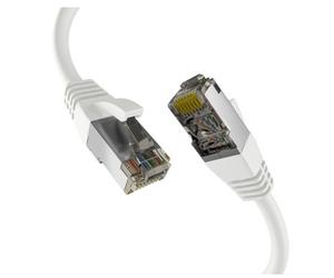 M-cab ec020200320 cable de red blanco 20 m cat8.1 s/ftp (s-stp)