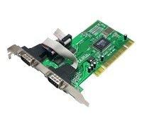 M-Cab PCI Karte - 2 x Seriell Port - Accesorio (PCI, 1 Mbit/s, RoHS, FCC, CE, Inalámbrico, Windows 98SE / ME / 2000 / XP / NT4.0 Linux Dos, 16C550 UART)