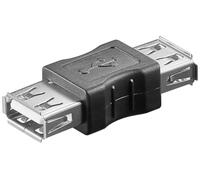 Goobay Adaptador USB 2.0 Hembra/Hembra – Negro