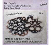 M. Capuis: Works for Violincello and Piano I