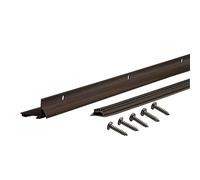 M-D Building Products 81927 M-D Ultra Parte Inferior de Puerta en Forma de L con Inserto de Vinilo, Tapa Seca, 36 Largo x 1-3/4 Pulgadas de Ancho, marrón