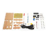 M¨®dulo de contador de frecuencia 1hz-50mhz M¨®dulo probador de oscilador de cristal Kit de medici¨®n de frecuencia Kit de bricolaje Caja y piezas amarillas