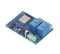 M¨®dulo de rel¨¦ de Dos Canales DC5-60V Placa de Desarrollo de Placa de Cobre PCB Placa de rel¨¦ Programable de Gran Capacidad de 4M Teclado Programable para Aprendizaje de