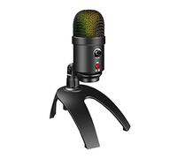 M/E condensador USB para computadora, escritorio profesional para grabar, transmitir, podcasting, juegos, canto, con soporte ajustable, Plug and Play
