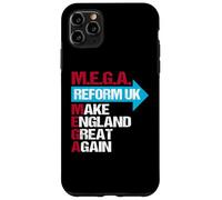 M.E.G.A Haga que Inglaterra sea grande otra vez. Reforma Reino Unido. Carcasa para iPhone 11 Pro Max