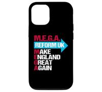 M.E.G.A Haga que Inglaterra sea grande otra vez. Reforma Reino Unido. Carcasa para iPhone 12/12 Pro