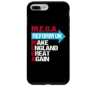 M.E.G.A Haga que Inglaterra sea grande otra vez. Reforma Reino Unido. Carcasa para iPhone 7 Plus/8 Plus