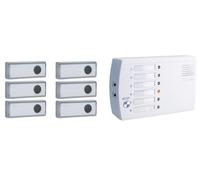 m-e modern-electronics 1819165 FRS-106.1 - Timbre inalámbrico, Color Blanco