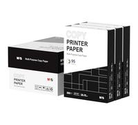 M&G Papel multiusos para impresora de copia, 8.5 x 11, 20 libras, 3 resmas (1500 hojas), 95 brillante, blanco