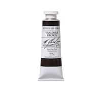 M Graham Artist Oil Paint Van Dyke Brown Cassell Earth 125oz37ml Tube