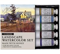 M. Graham Tube Watercolor Paint Landscape 5-Color Set, 1/2-Ounce by M. Graham & Co.