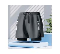 (M-Grigio (Costume da bagno anti-esposizione) Costume da bagno da uomo di alta qualità, costume da