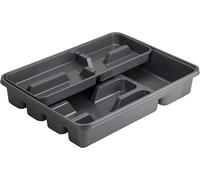 M-Home PLS 585, Bandeja de Cubiertos Doble, 30 x 40 cm, Surtido: Colores Aleatorios