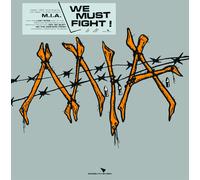 M.I.A. WE MUST FIGHT - HAND-SCREENED COVER VERSION (COLV) VINYL LP NUEVO