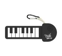 M-I-Ni - Piano electrónico, instrumento de práctica enrollado a mano, piano de teclado enrollable, materiales ligeros portátiles, teclas al tacto, , para el hogar, viajes, escuela, juego