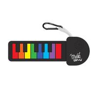 M-I-Ni - Piano electrónico, instrumento de práctica enrollado a mano, piano de teclado enrollable, materiales ligeros portátiles, teclas al tacto, , para el hogar, viajes, escuela, juego