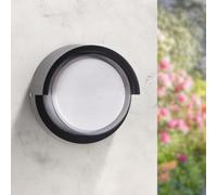 M Ledme - Aplique de Pared Led Dynamic 12W, Luz Cct, Impermeable IP65, Lámpara Moderna Para Jardín, Terraza, Patio y Entrada