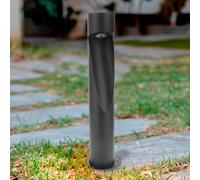 M Ledme - Baliza Led Andru Grey, Luz Cct, Impermeable IP65, Para Jardín, Terraza, Entrada y Patio