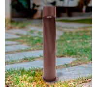 M Ledme - Baliza Led Andru Rust Brown, Luz Cct, Impermeable IP65, Para Jardín, Terraza, Entrada y Patio