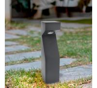 M Ledme - Baliza Led Bornos Plus Black Cct 10W IP65, ideal para Jardín, Caminos y Entradas