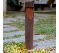 M Ledme - Baliza Led Milu Rust Brown, Luz Cct, Impermeable IP65, Para Jardín, Patio, Terraza y Entrada