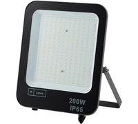 M Ledme - Foco Proyector Led Napoli 200W, 24.000 lumen, IP65 Regulable, Color Luz cálida (3000k), Iluminación exterior, De uso para jardín, patios, parking, hotel, naves etc.