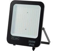 M Ledme - Foco Proyector Led Napoli 200W, 24.000 lumen, IP65 Regulable, Color Luz fría (6000k), Iluminación exterior, De uso para jardín, patios, parking, hotel, naves etc.